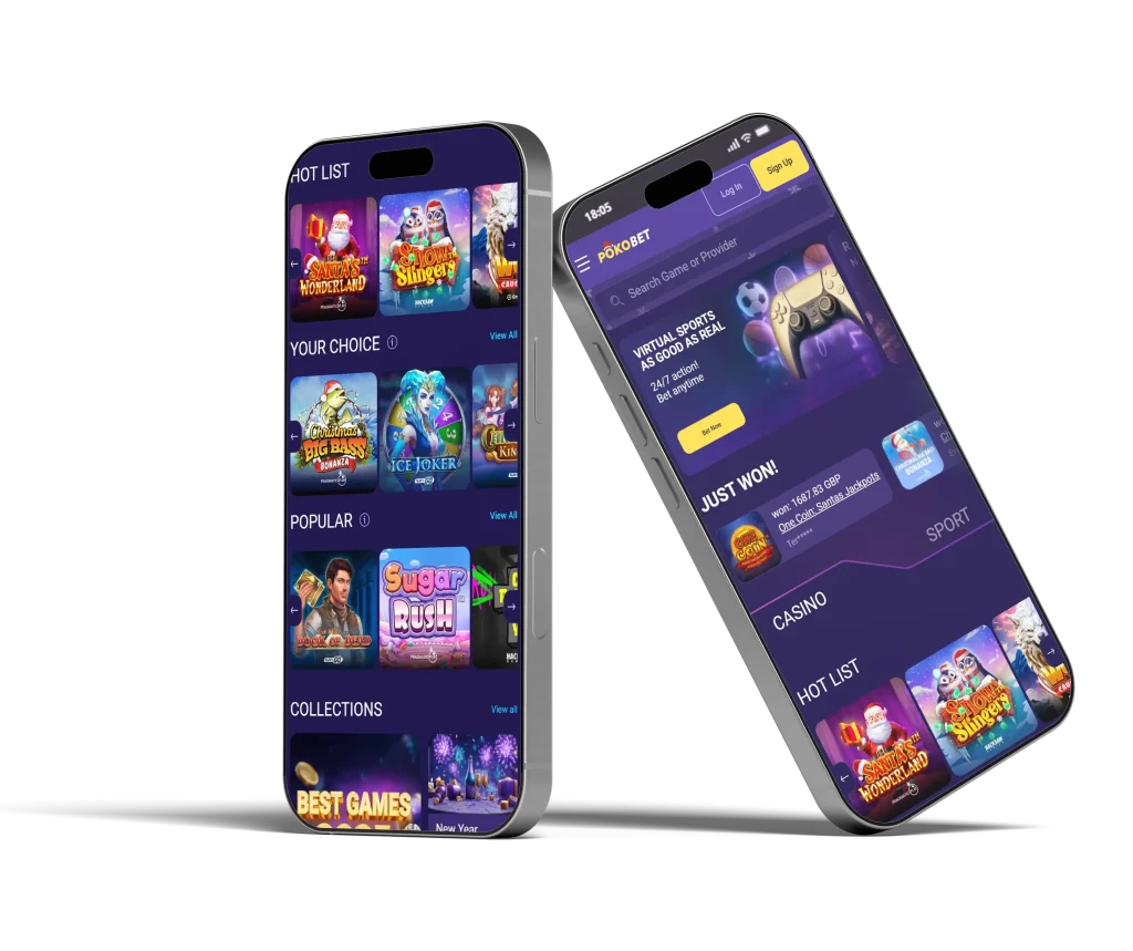 pokobet casino mobile image